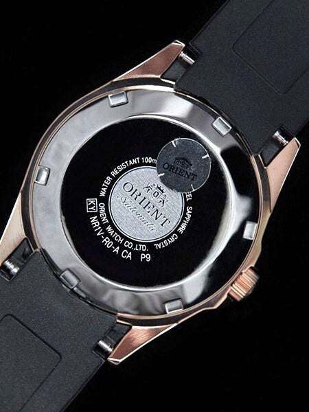 Orient GEM Women's Automatic Watch with Sapphire Crystal and Sparkling Crystals on the Dial #NR1V001T