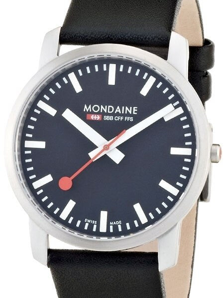 Mondaine Railways Quartz Dress Watch with a 41mm Case, Sapphire Crystal #A638-30350-14SBB
