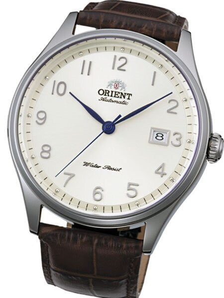 Orient Duke Automatic Watch with Beige Dial, Sapphire Crystal, Stainless Steel Case #ER2J004S
