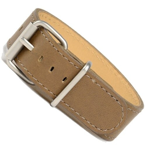 Bertucci Olive Brown Montanaro Survival Leather Strap with Stainless Steel Buckle #9M