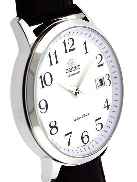 Orient Symphony Automatic Dress Watch with White Dial, Stainless Steel  Case #ER27008W