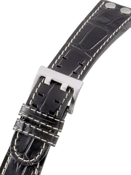 Di-Modell Venezuela Aviator Style Alligator Grain Leather Watch Strap #122010