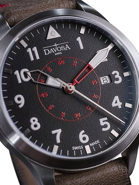 Davosa Swiss Automatic Neoteric Pilot Watch with Black Dial #16156556