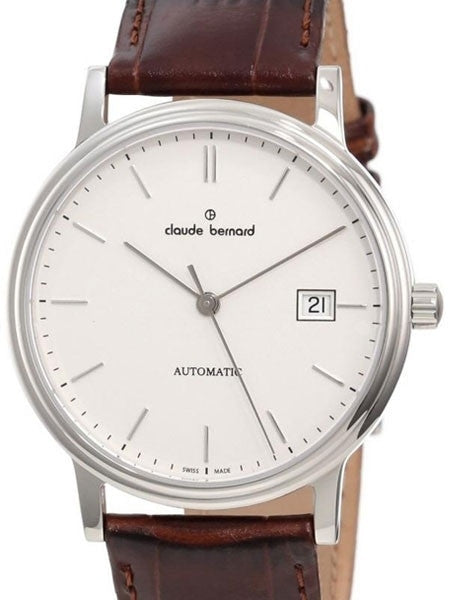 Claude Bernard Swiss Made ETA Automatic Dress Watch #80084-3-AIN