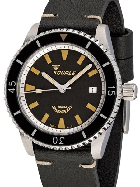 Squale Montauk 300 Meter Swiss Made Automatic Dive Watch with Sapphire Crystal #MTK-01