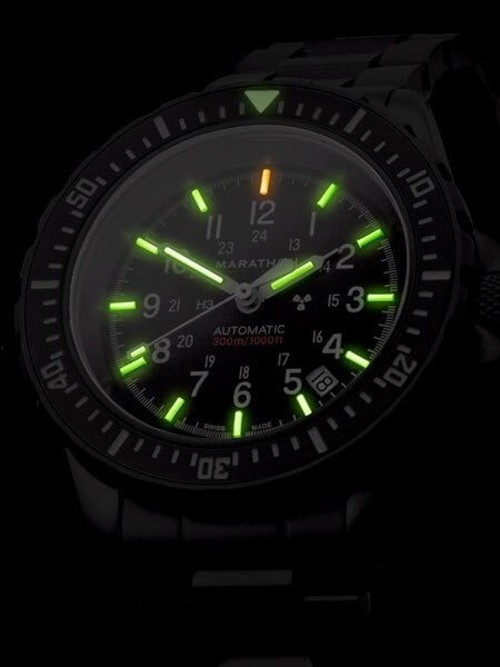 Marathon GSAR Anthracite Automatic Military Divers Watch #WW194006BKBRACE-NGM