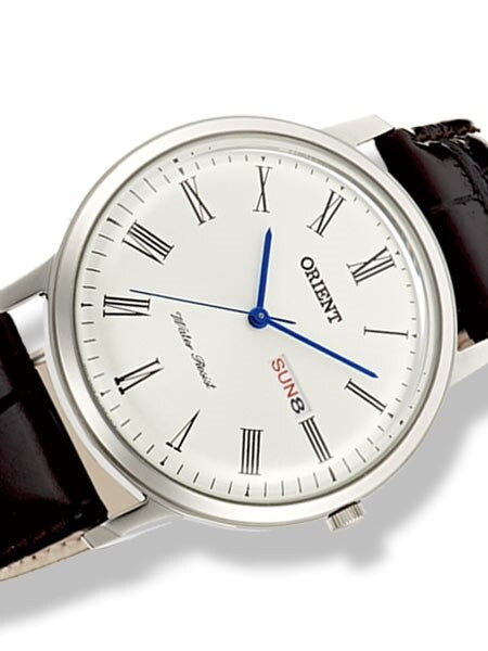 Orient Capital 2 Quartz Analog Dress Watch with Day and Date #UG1R009W