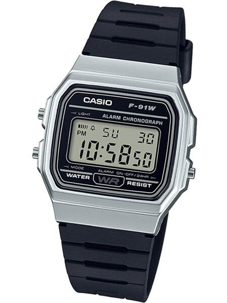 Casio Men's Vintage Series Digital Resin Strap Watch #F-91WM-7A
