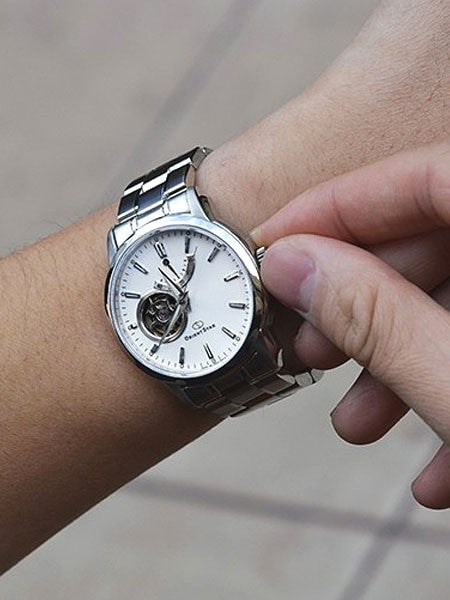 Orient Star Open-Heart Automatic with Sapphire Crystal and Power Reserve #DA02002W