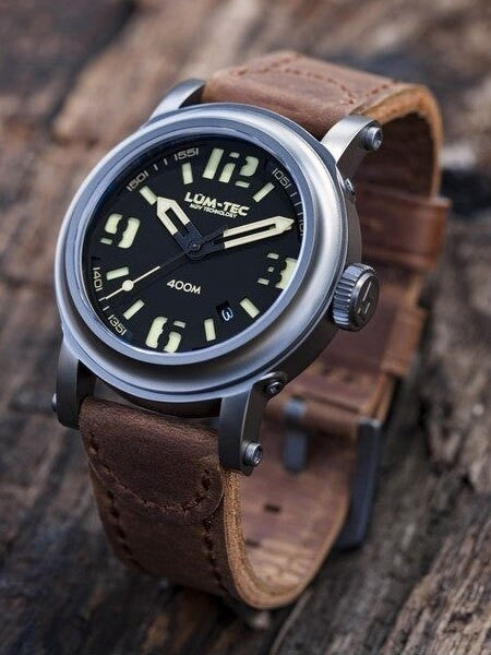 Lum-Tec 42mm High-Beat Automatic Watch with AR Sapphire Crystal #400M-3