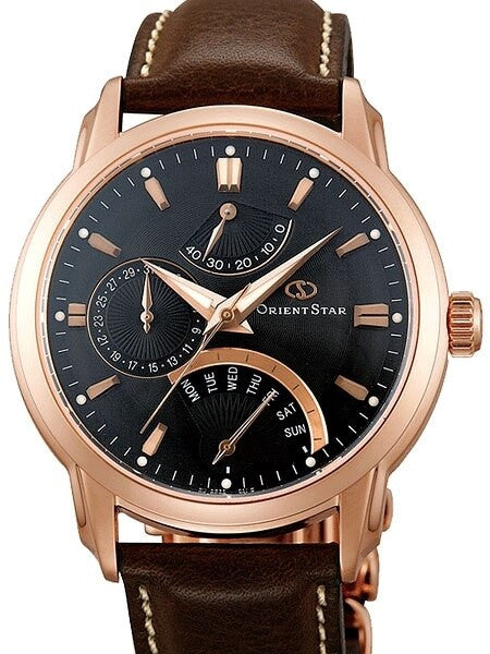 オリエントスター SDE00003B0 Orient Star Retrograde Day Watch with Date, Power Reserve