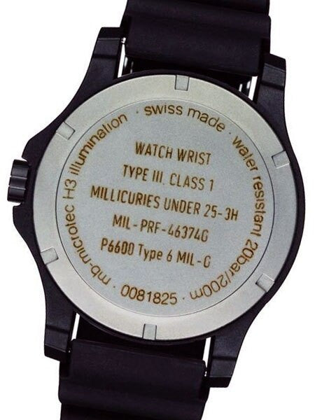 Traser Type 6 MIL-G Military Watch with 45mm Case and AR Sapphire Crystal #100325