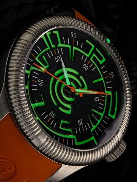 Ocean Crawler Lume Rush Diver Swiss Automatic Watch with AR Sapphire Crystal #CD-941