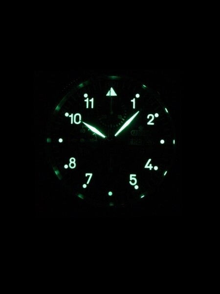 Aristo 3H123 Swiss Valjoux 7750 Automatic Chronograph Aviator Watch