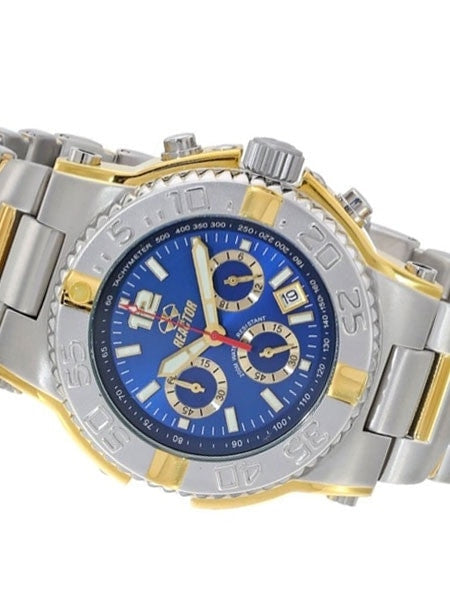 Reactor Critical Mass Chronograph Watch with SuperLuminova Illumination and Two-Tone Case #75103