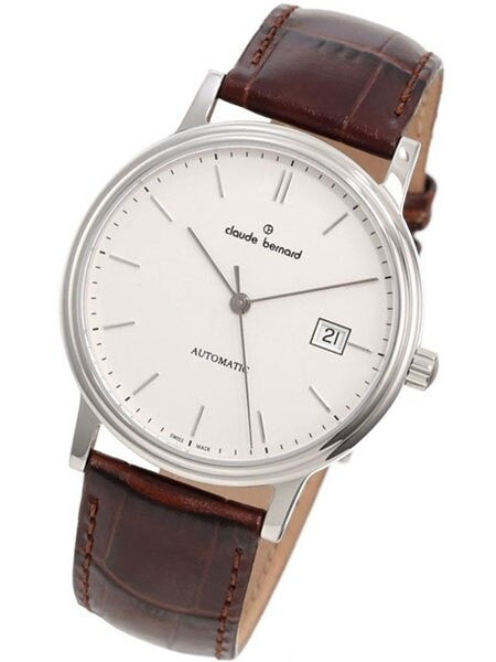 Claude Bernard Swiss Made ETA Automatic Dress Watch #80084-3-AIN
