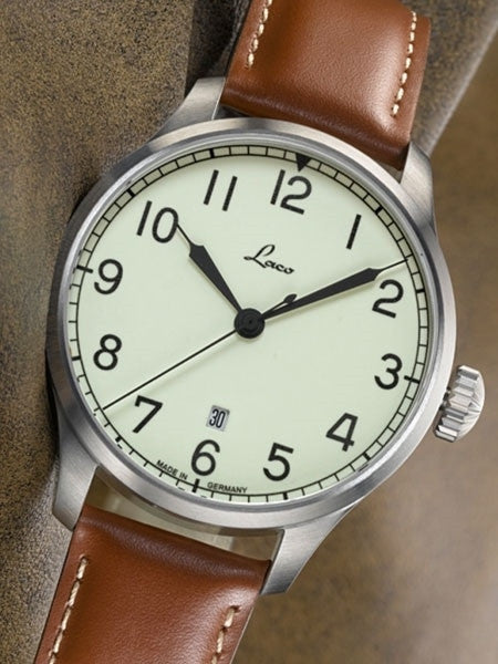 Laco Valencia Automatic Luminous Dial Watch with Sapphire Crystal #861651