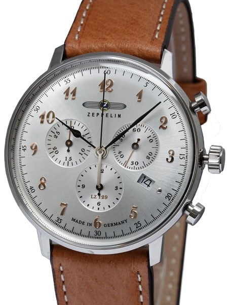 Graf Zeppelin Hindenburg Swiss Quartz Chronograph Watch #7088-5