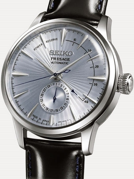 Seiko Presage "Cocktail Time" Automatic Dress Watch with Power Reserve Indicator #SSA343J1