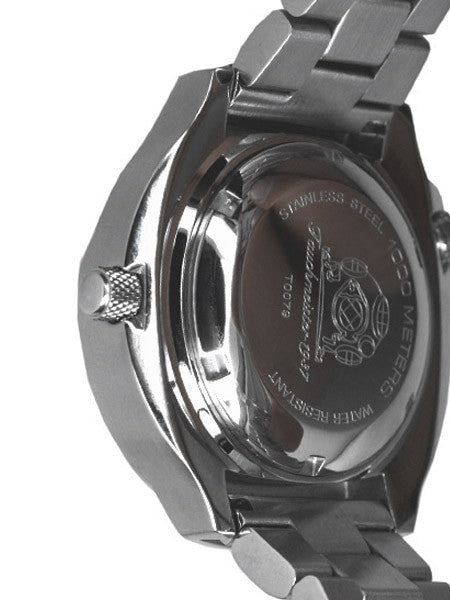 Tauchmeister Automatic, 1000m Dive Watch with Helium Release Valve and Sapphire Crystal #T0079M