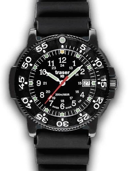 Traser 45mm Black Storm Pro Tactical Edition Black PVD Watch #P6504.930.35.01