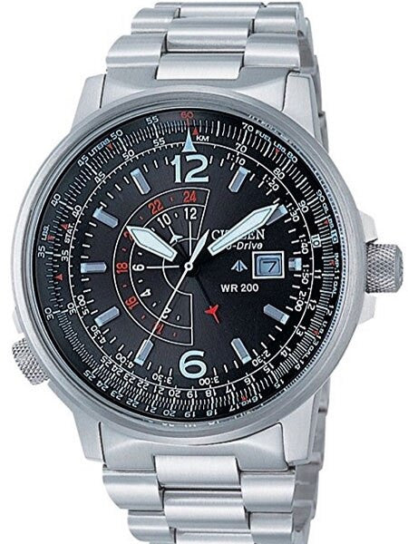 Citizen Promaster Eco-Drive Dual-Time Pilot Watch #BJ7010-59E