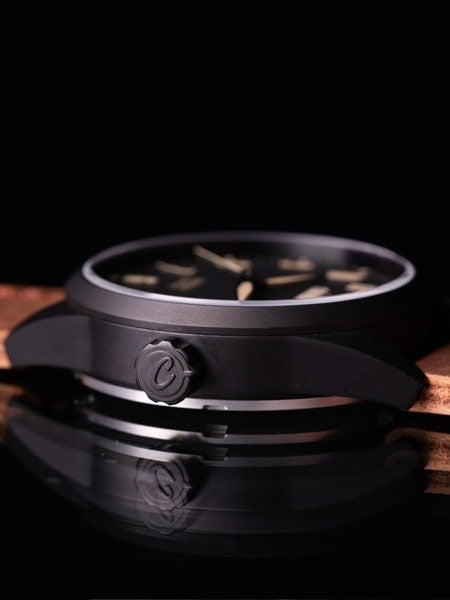 Collins Bronson Automatic Watch with 40mm Black PVD Case and AR Sapphire Crystal #CWA02