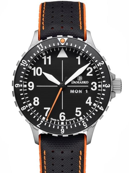 Damasko Swiss ETA Automatic with a Rotating 12-Hour Bezel and Stainless Steel Case #DA42