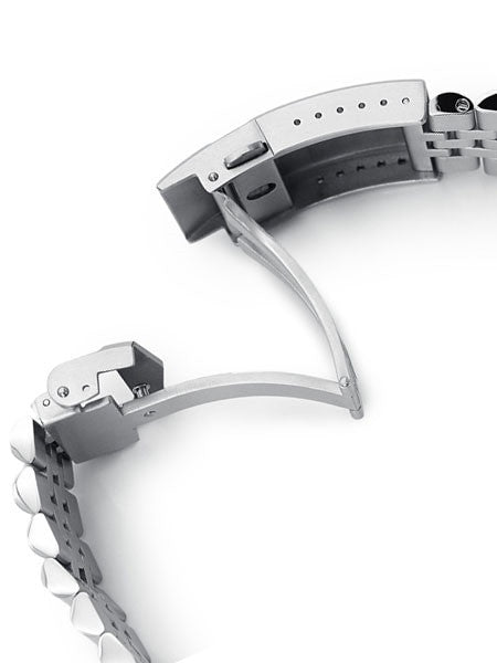 Strapcode 22mm Super-J Louis watch band for Orient Kamasu #SS221820B113