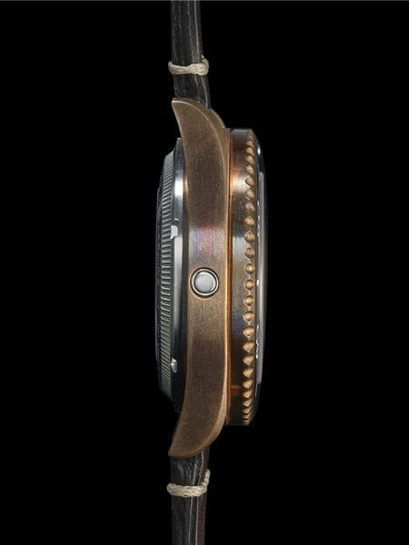 Spinnaker Tesei Swiss Automatic Sports Watch with 43mm Bronze Case and Black Dial #SP-5060-04