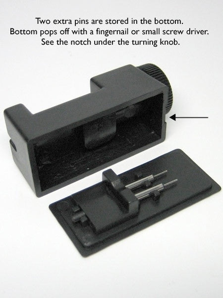 Bracelet Sizing Tool with two extra ends to remove pins from a watch bracelet #TBP1005