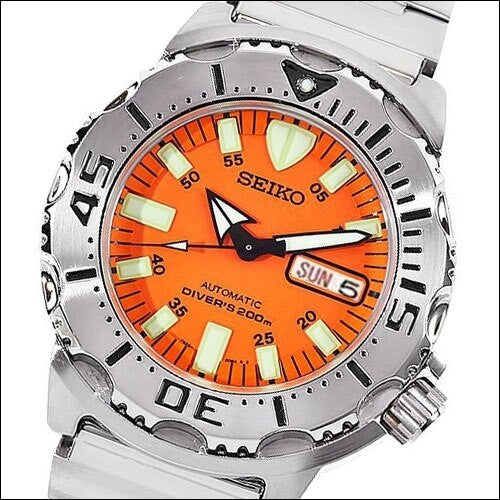 Seiko Orange Monster Automatic Dive Watch, Stainless Steel Bracelet #SKX781K1