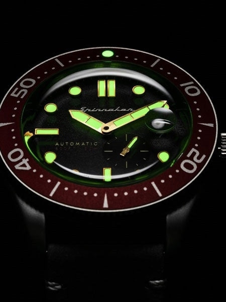 Spinnaker Croft Automatic Sports Watch with 43mm Case and Black Dial #SP-5058-05