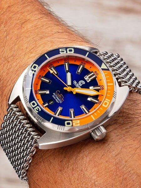 Ocean Crawler Core Diver Swiss Automatic Watch with AR Sapphire Crystal #CD-520