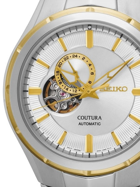Seiko Coutura Automatic 24-Jewel Watch with an Open Heart Dial #SSA314