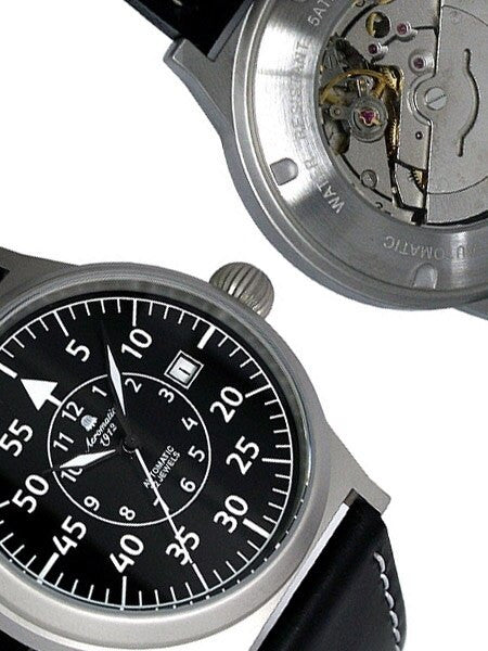 Aeromatic 1912 Beobachter Aviator Automatic Watch with Onion Crown #A1353