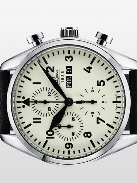 Laco Havanna Valjoux 7750 Swiss Automatic Chronograph with Fully Luminous Dial #861892