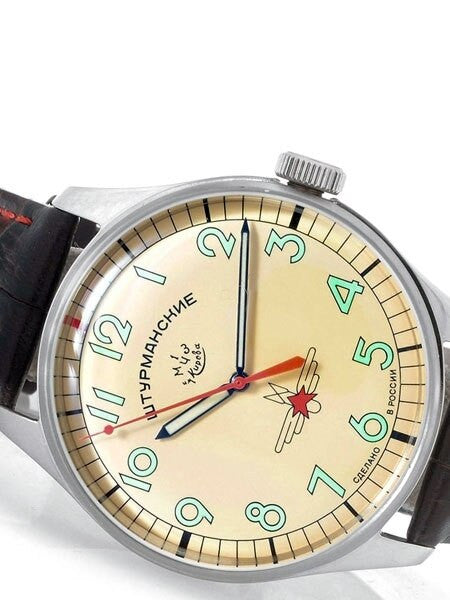 Sturmanskie Gagarin Commemorative, Manual Winding Mechanical Watch with 40mm Stainless Steel Case #3705126