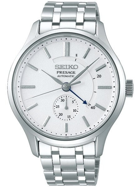 Seiko Presage Automatic Dress Watch with 42mm Case, Sapphire Crystal, Power Reserve Indicator #SSA395