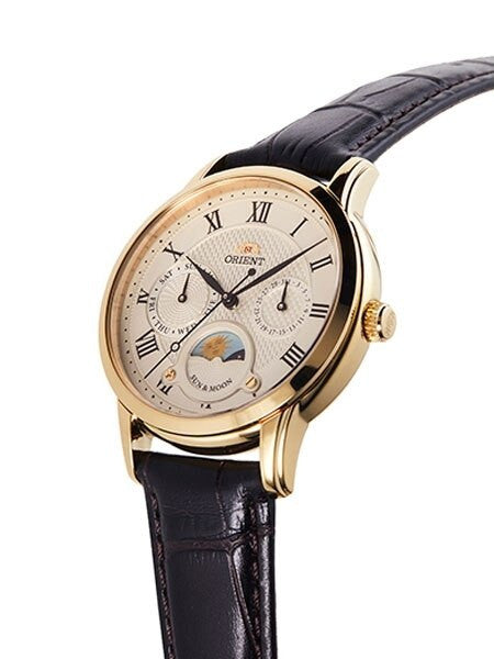 Orient Petite Sun and Moon Quartz Watch with Sapphire Crystal #RA-KA0003S10A