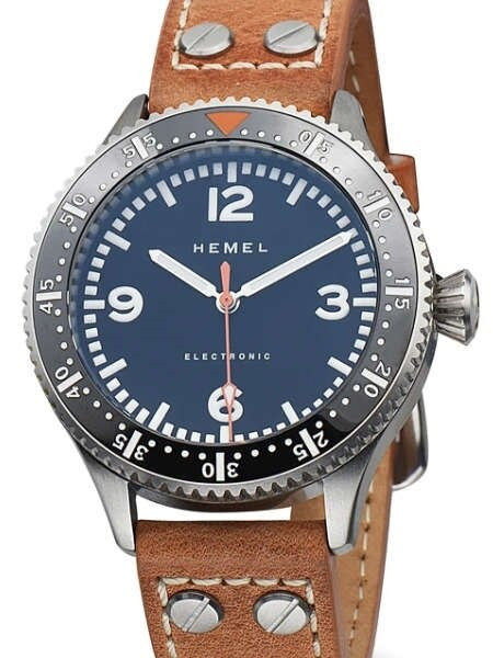 HEMEL Stratus Electronic Watch with Smooth Sweeping 60 Seconds Hand and AR Sapphire Crystal #HF6