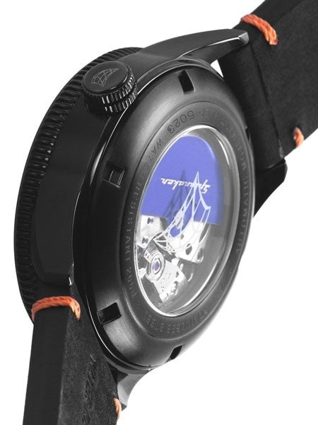 Spinnaker Cahill Automatic Dive Watch with 43mm Black IP Case #SP-5033-03