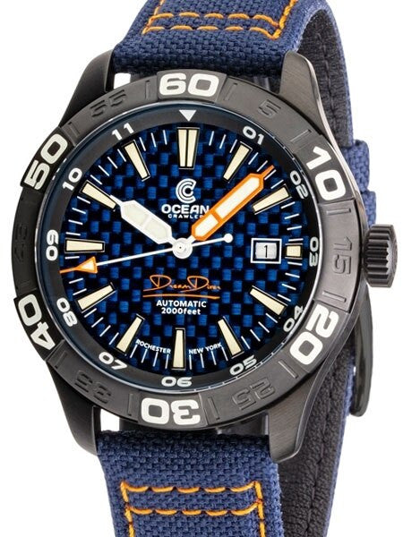 Ocean Crawler Dream Diver Swiss Automatic Watch with Domed AR Sapphire Crystal #CD-721