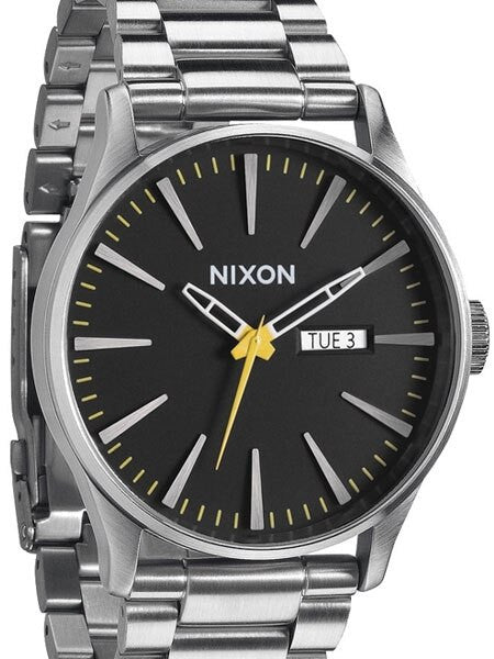 Nixon The Sentry SS Grand Prix Quartz Watch, Day and Date #A356-1227