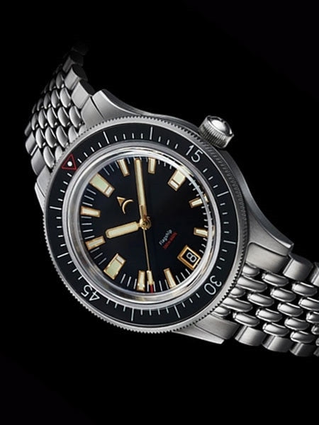 Axios Flagship 40 Defiance 200-Meter Automatic Dive Watch with Box AR Sapphire Crystal #AX-01