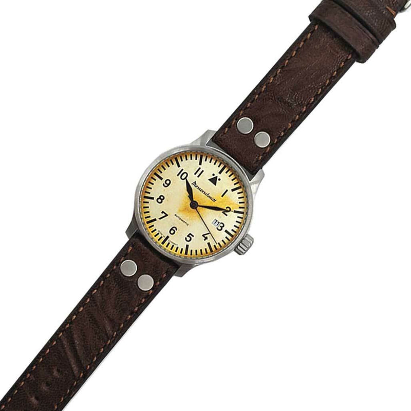 Messerschmitt Automatic Fliegeruhr Watch with Aged Patina Type-A Dial #ME-7H130A
