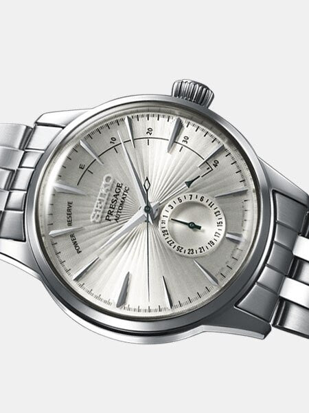 Seiko Presage "Cocktail Time" Automatic Dress Watch with Power Reserve Indicator #SARY079
