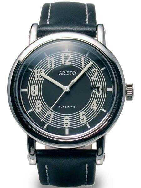 Aristo 4H300SL Retro Mercedes Dashboard Clock Design Swiss ETA Automatic Watch