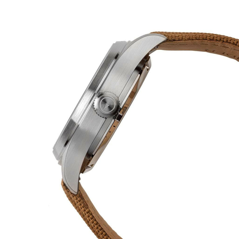 Islander Mitchel Automatic Field Watch with Nylon Weave Strap and an AR Sapphire Crystal #ISL-40