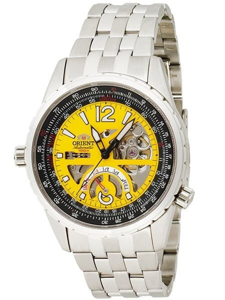 Orient Rally Automatic Power Reserve Watch with Sapphire Crystal #CFT00007Y